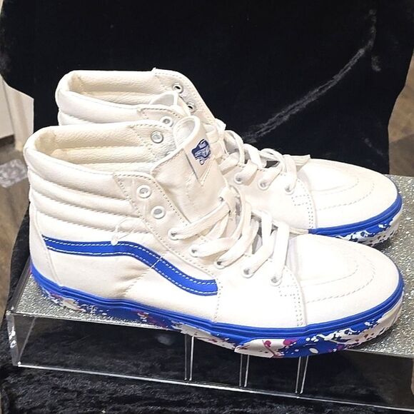 Vans Sk8-Hi Paint Sneakers - Picture 9 of 10